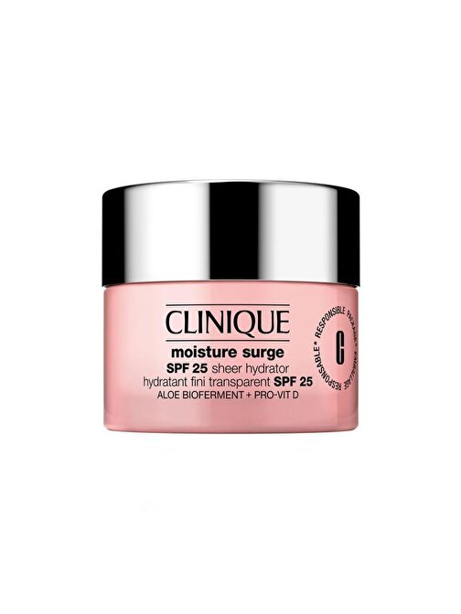 Clinique Moisture Surge SPF25 Sheer Hydrator 30 ml Yüz Nemlendirici