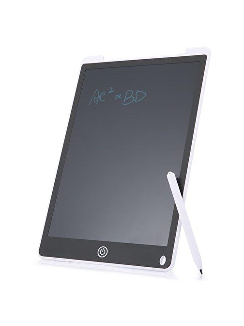 Torima Writing Tablet Lcd 12 Inç Dijital Kalemli Çizim Yazı Tahtası Beyaz