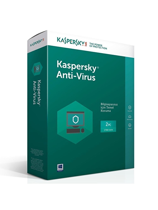 Kaspersky Antıvırus Türkçe 5 Kullanıcı 1 Yıl Box