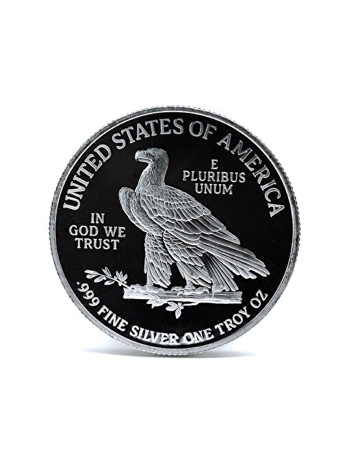 AgaKulche American Silver Eagle 1 Ons Gümüş Coin 999
