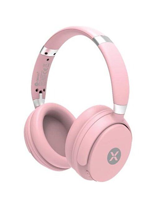 Dexim SC-301 Bluetooth 5.3 Kablosuz Kulaküstü Kulaklık - Pembe