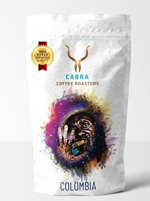 Cabra Coffe Rosters Colombia Supremo Medellin Çekirdek Kahve 250 Gr.