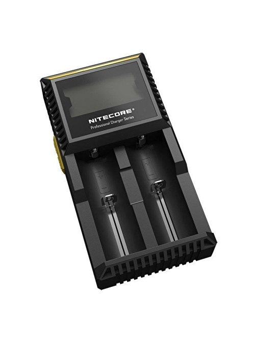 Nitecore D2 Pil Şarj Aleti Li-ion IMR LiFePO4 Dolum Cihazı