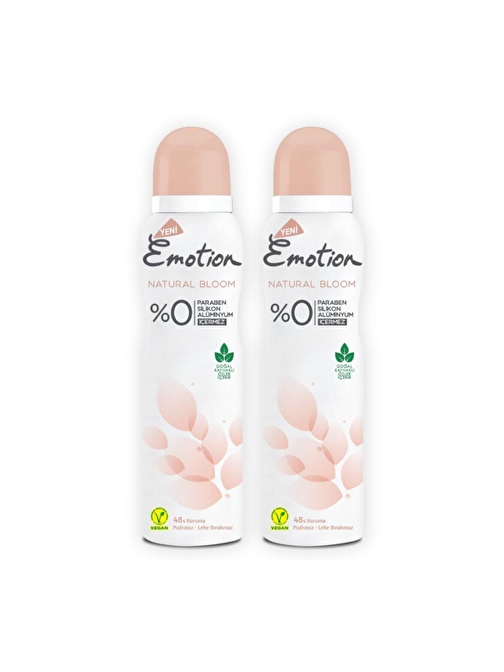 EMOTİON NATURAL BLOOM 150 ML VEGAN x 2 ADET