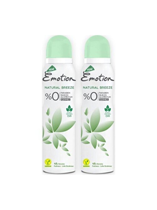 EMOTİON NATURAL BREEZE 150 ML VEGAN x 2 ADET