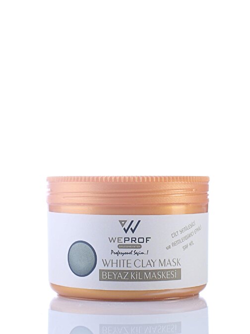 WEPROF WHITE CLAY MASK (BEYAZ KİL MASKESİ)