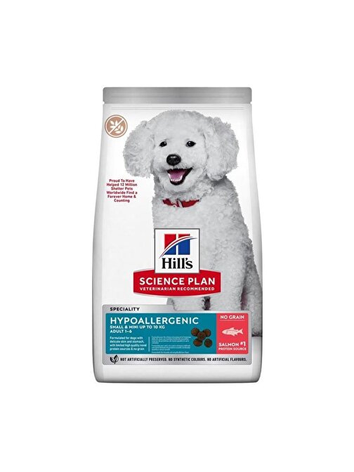 Hill's Hills Hypoallergenic Somonlu Küçük Irk Yetişkin Köpek Maması 6kg