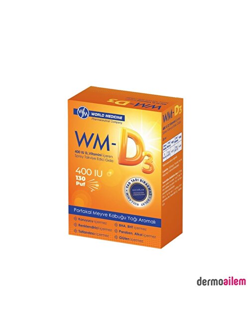 WM-D3 Vitamin D3 400IU Sprey 20 ml