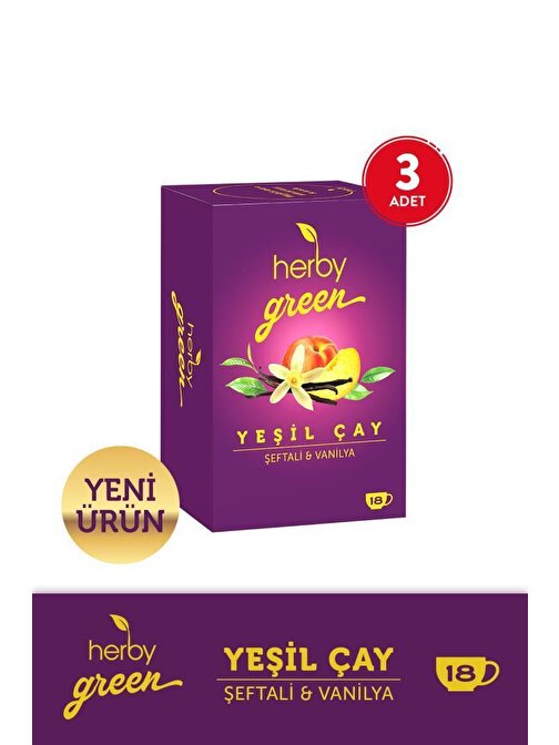 Herby Yeşil Çay Şeftali Ve Mango x 3 adet