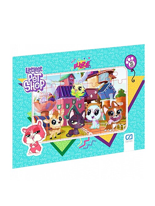 Ca Games Littlest Pet Shop 35 Parça Frame Puzzle CA-5019