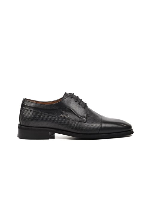 Pierre Cardin 10423 Siyah Hakiki Deri Erkek Klasik Ayakkabı