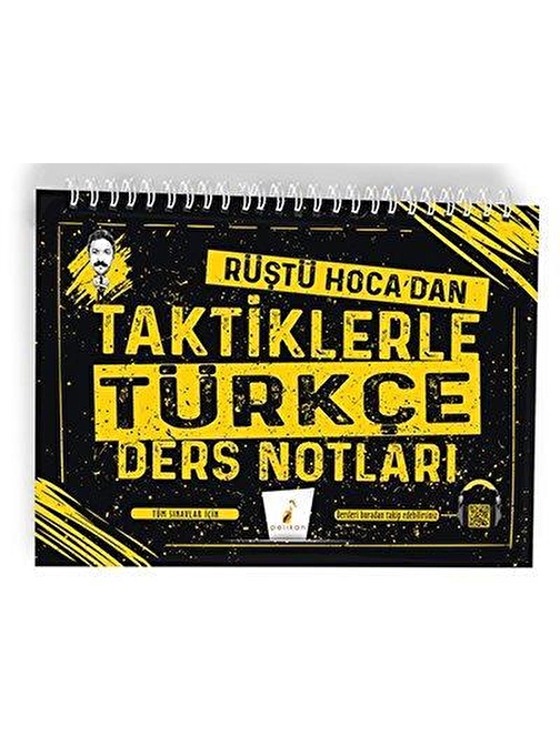 Tüm Sınavlar için Rüştü Hoca'dan Taktiklerle Türkçe Ders Notları Pelikan Yayınevi