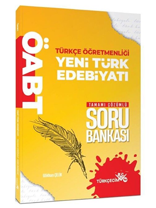 ÖABT Türkçe Yeni Türk Edebiyatı Soru Bankası Çözümlü Türkçecim TV Yayınları