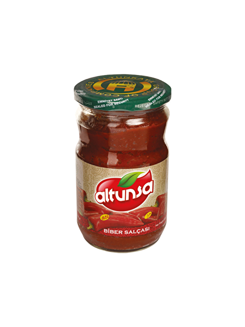 Altunsa Biber Salçası Acı 650 Gr