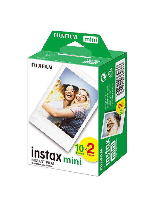 Instax Mini 10x2 20 Sheets Fotoğraf Filmi 1 Paket (20 Poz)-FOTSN00005MK