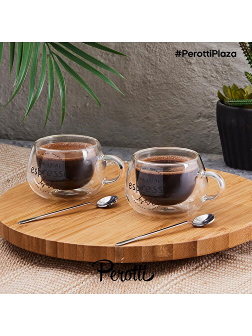 Perotti Double Wall Espresso Kupa 160 Ml