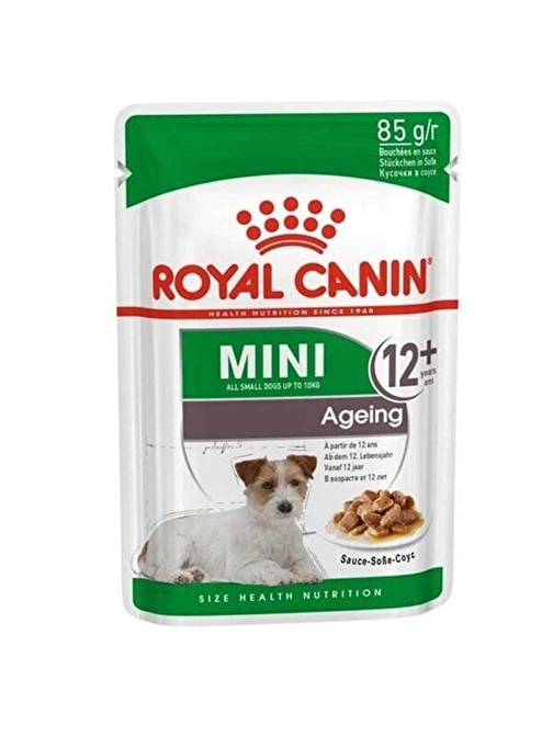 Royal Canin Ageing +12 Gravy Pouch Yaşlı Konserve Köpek Maması 85 Gr