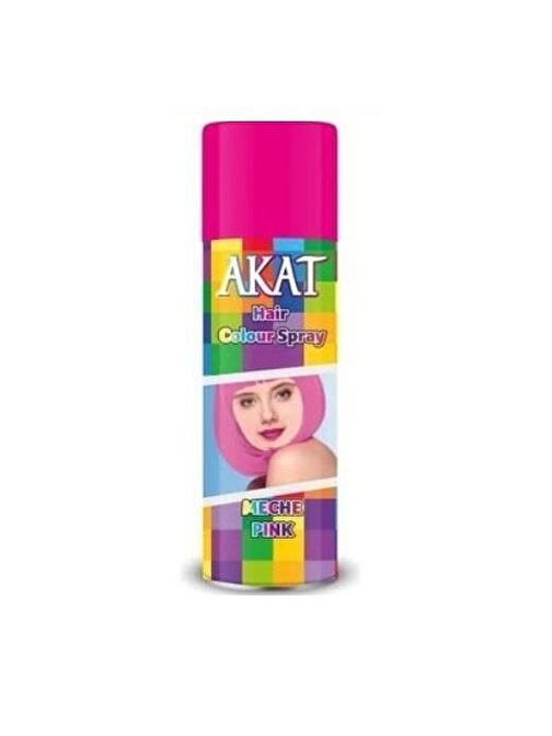 Akat Renkli Sprey Pembe 180 Ml