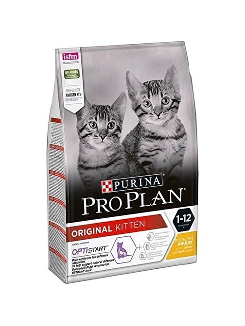 Pro Plan Kitten Tavuklu&Pirinçli Yavru Kedi Maması 10 Kg