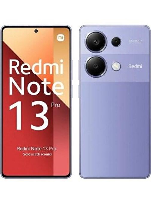 Xiaomi Redmi Note 13 Pro 256 8 GB Ram Mor (Xiaomi Türkiye Garantili)