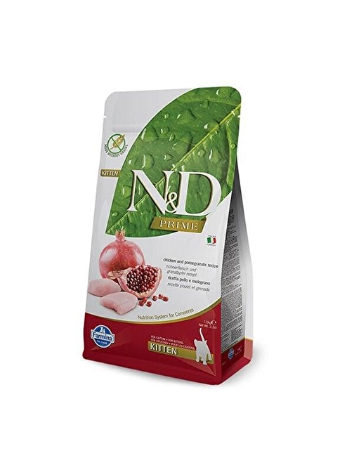 N&D Prime Tavuk ve Narlı Yavru Kedi Maması 300 Gr