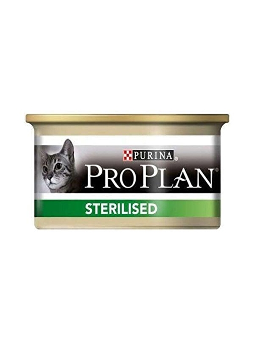 Pro Plan Sterilised Ton ve Somonlu Konserve Kedi Maması 85 Gr