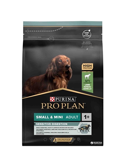 Pro Plan Kuzu Etli Küçük Irk Yetişkin Köpek Maması 3 kg