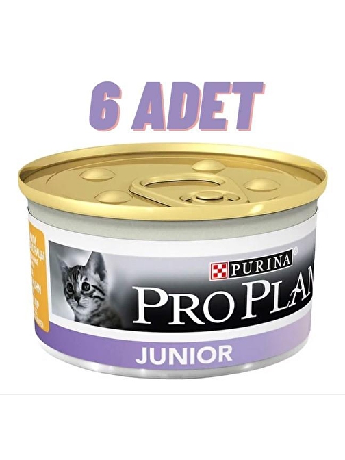 Pro Plan Junior Chicken Yavru Kedi Konservesi 6x85 Gr