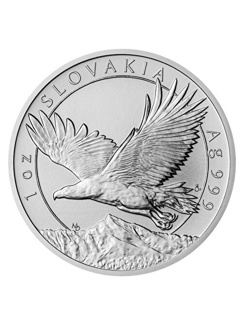 AgaKulche Eagle 2023 1 Ons Gümüş Coin 999