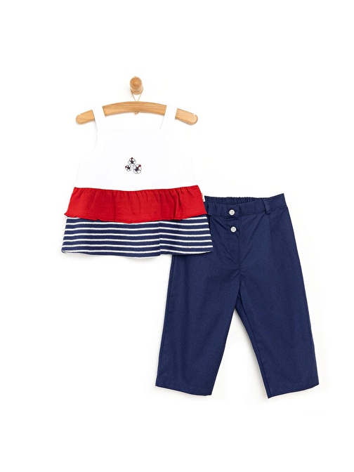 Bebbek Marine Girl Bluz – Pantolon Kız Bebek