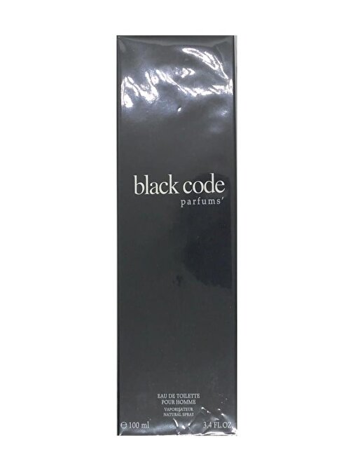 NONOME Black Code Erkek Parfüm 50ml