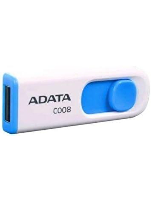 ADATA C008/32GB 32GB USB2.0 BEYAZ MAVİ