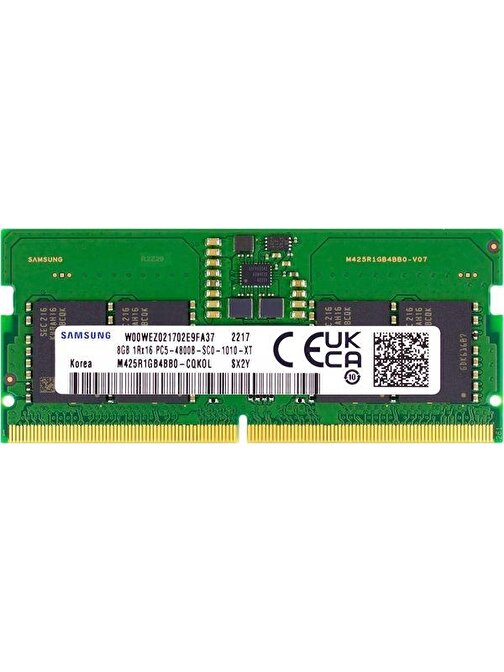SAMSUNG 8 GB DDR5 4800 MHz CL40 SODIMM KUTUSUZ M425R1GB4BB0-CQK
