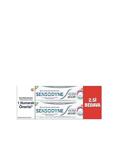 Sensodyne Çok Yönlü Koruma 1+1 50 ml