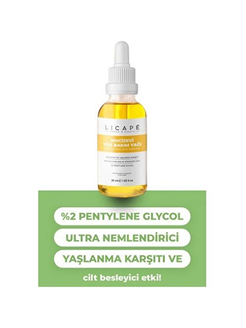 Licape Mucizevi Cilt Bakım Yağı 30 ml