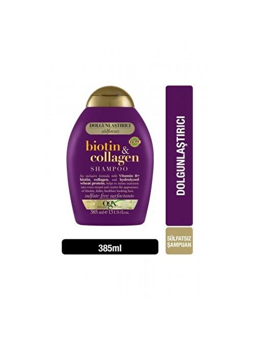 Ogx Biotin & Collagen Şampuan 385 ml