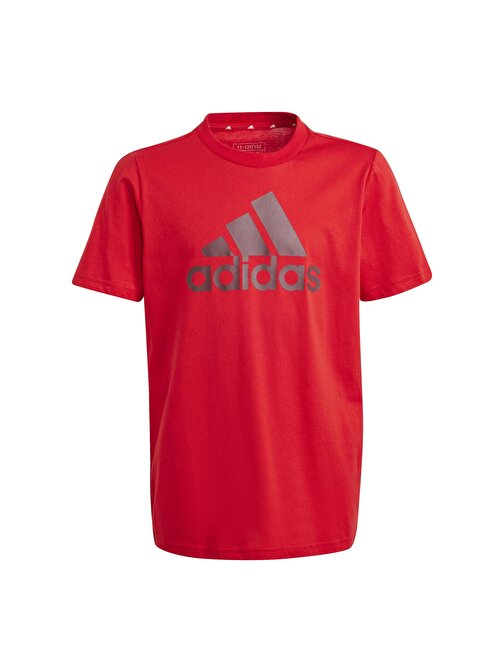IJ6262-C adidas U Bl Tee &amp;Ccedil;ocuk T-Shirt Kırmızı