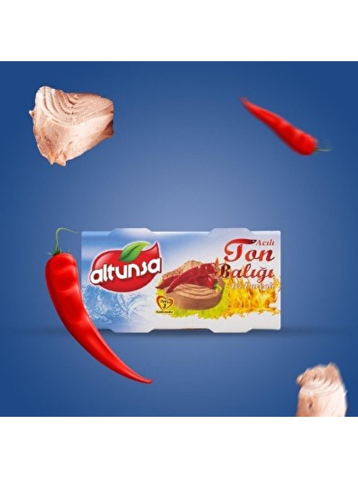 Altunsa Ton Balığı Acılı 2×160 Gr