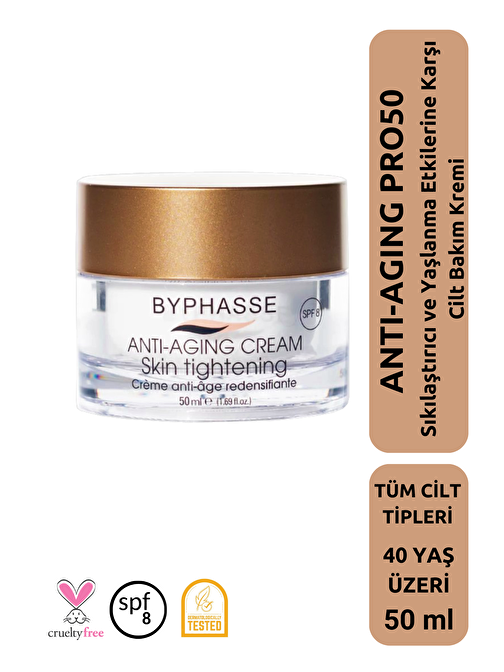 Anti-Aging Pro50 Sıkılaştırıcı ve Yaşlanma Karşıtı Krem 50ml