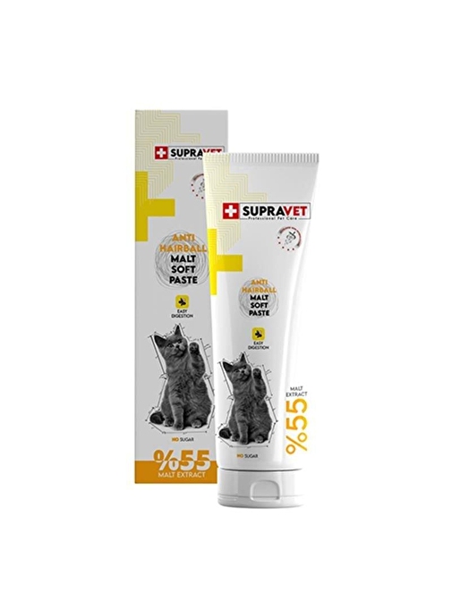 Supravet Malt Soft Paste Ant-Hairball Kedi Macunu 100 Gr