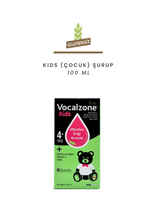 Vocalzone Kids  Şurup 100ml