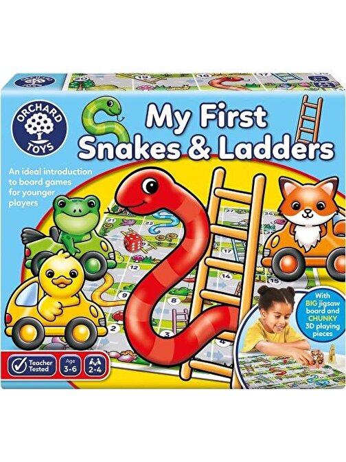 MY FIRST SNAKES AND LADDERS 3 - 6 YAŞ