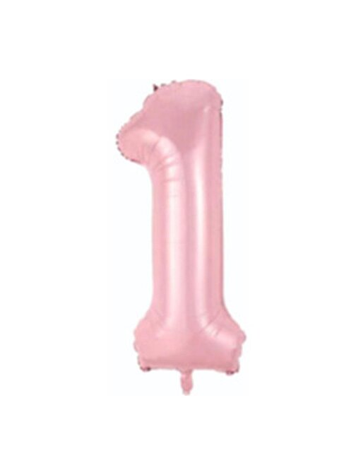 Pazariz Pazariz 34 Inç 76 Cm Folyo Pembe Rakam Balon 1