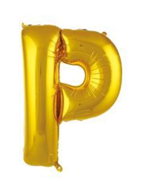 Pazariz Pazariz 40'' 100 Cm Altın Gold Folyo Harf Balon P