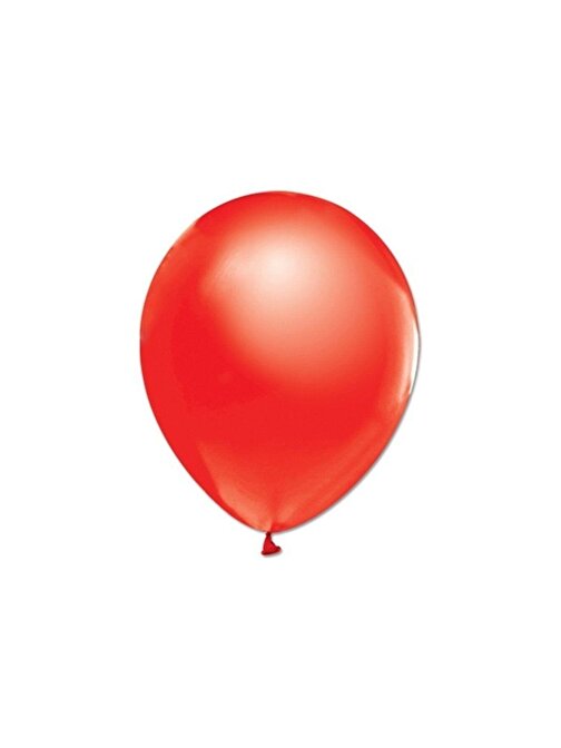 Pazariz Pazariz Metalik Kırmızı Balon 10 Adet