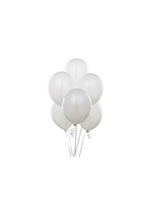 Pazariz Pazariz Balon 100 Adet - Beyaz ( (Krc))