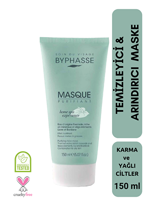 Temizleyici ve Arındırıcı Maske Karma ve Yağlı Ciltler 150ml