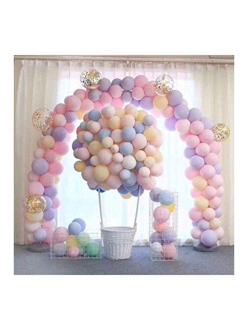 Pazariz Pazariz Balon Evi 100 Adet Makaron Balon Balon