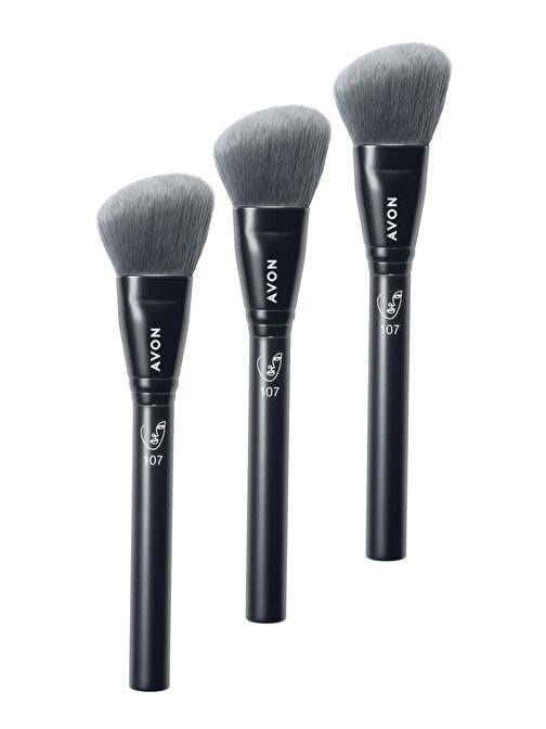 Avon Angled Allık Fırçası Üçlü Set