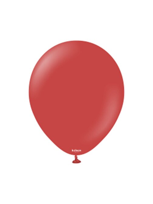 Pazariz Pazariz 12'' Standart Balon Deep Red 100 Adet